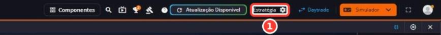 Tela: Botão Estratégia