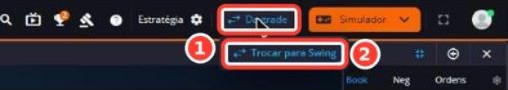 Tela: Modo Daytrade ou Swing